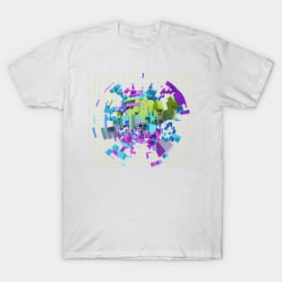 Abstract print T-Shirt